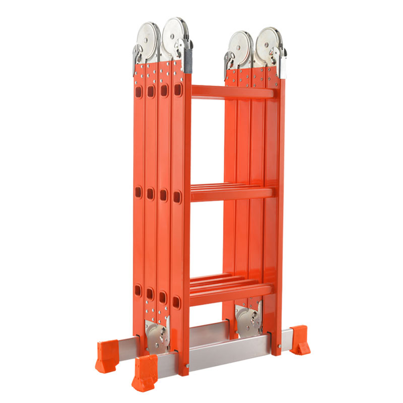 aluminum ladder folding