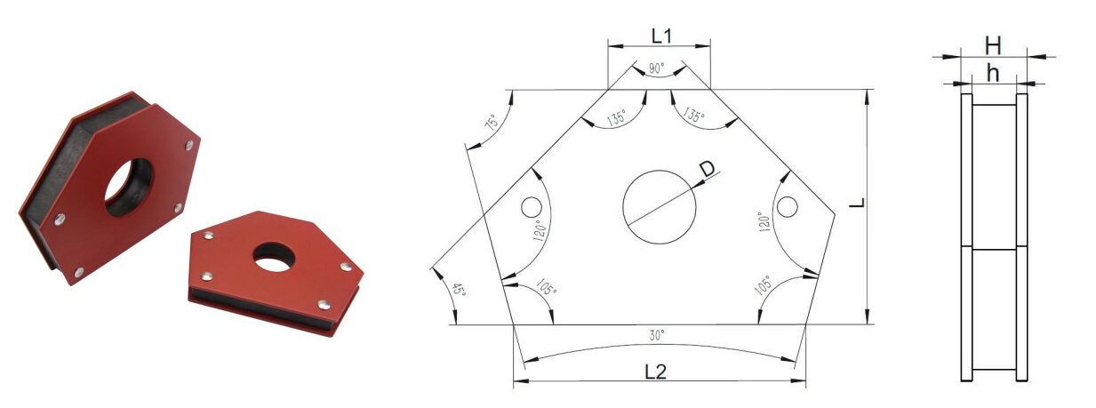 Magnetic welding holder1