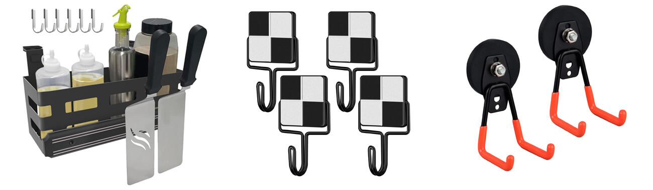 Magnetic Tool Holders With Hooks Banner (1)